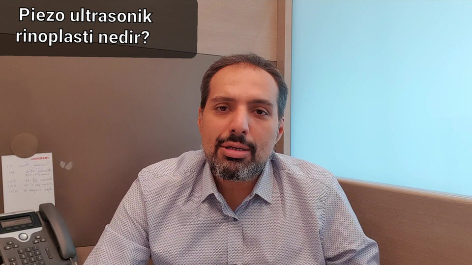 Piezo ultrasonik rinoplasti nedir